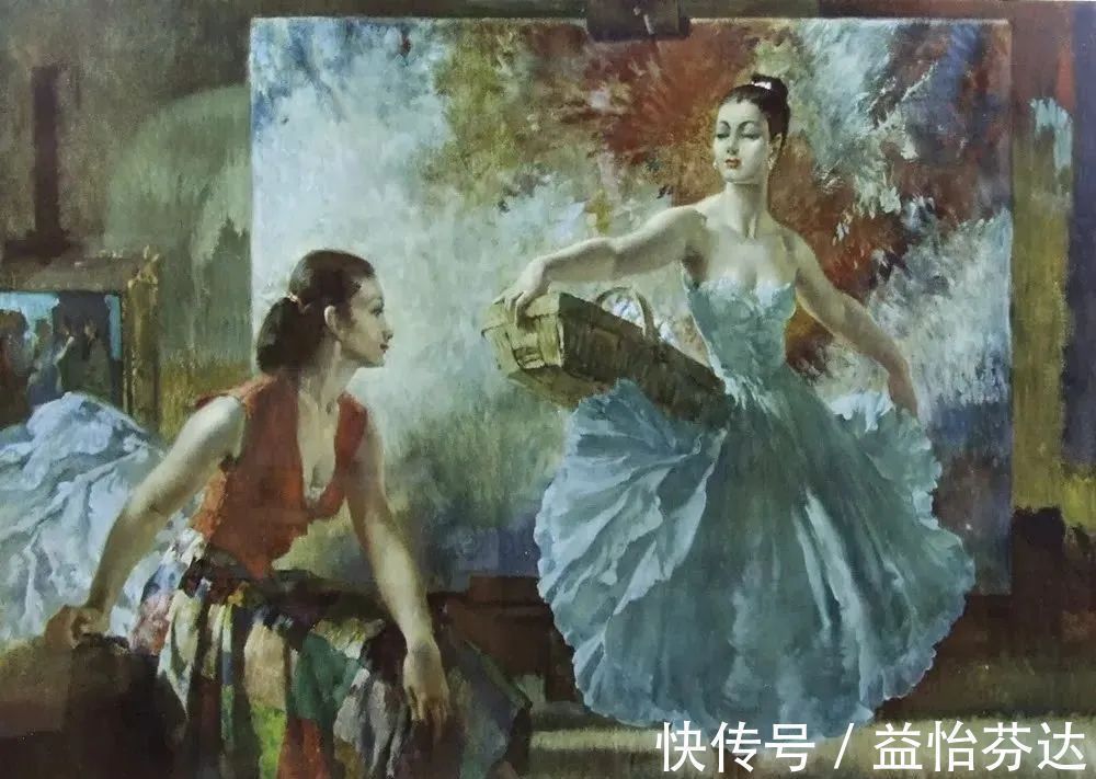 水彩!他是最会画人体画作的 世界顶尖级水彩大师