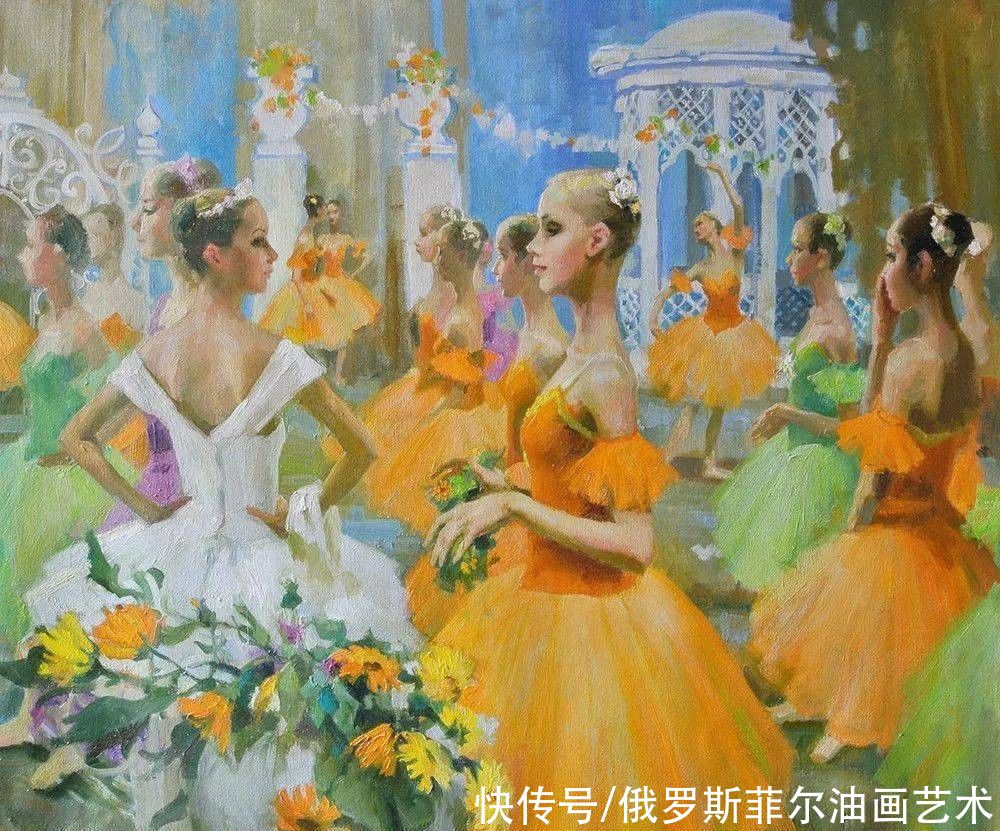 俄罗斯画家阿纳斯塔西娅·沃斯特雷佐娃漂亮油画作品欣赏