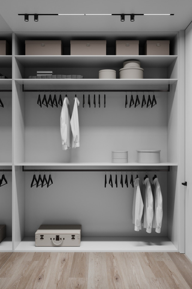 空间|158平现代简约风精简的空间达到以以少胜多、以简胜繁的效果