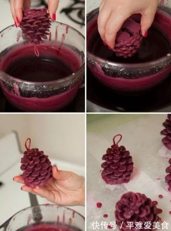 松子!农村阿姨,村里捡了一堆的“松果”,回家改造后邻居出2千来买