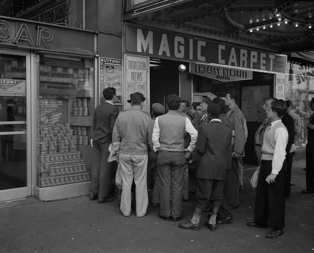 许芳|旧影拾记:1944年6月6日,诺曼底登陆战打响,纽约人的反应