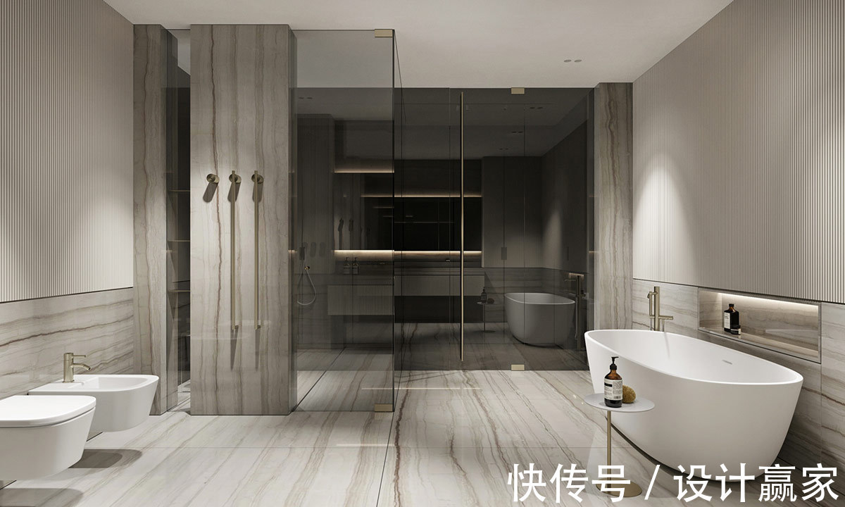 创意性|230㎡开放式公寓，创意性设计，经典时尚的色调，居住体验非同一般