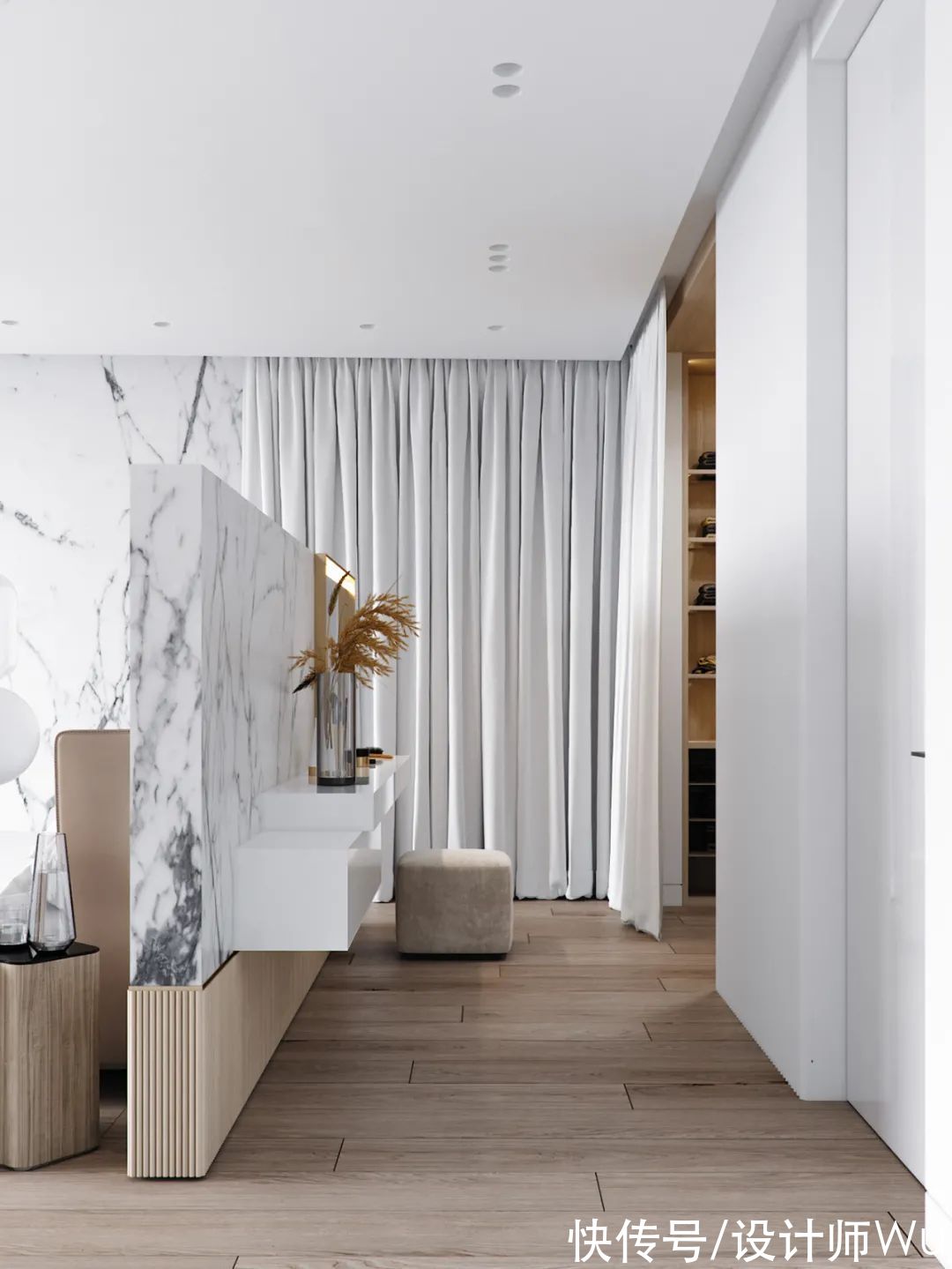 纯白|简约原木风，让家更有温度，全屋简单有格调，没有丝毫俗气