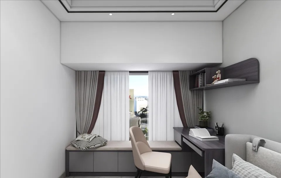 衣柜|喜欢深色系不能错过的设计，这套4房两厅尽显高级