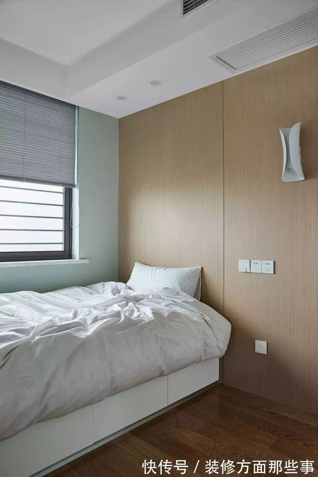 实用|128平三居室玩转现代风,不仅是漂亮实用材质主旋律