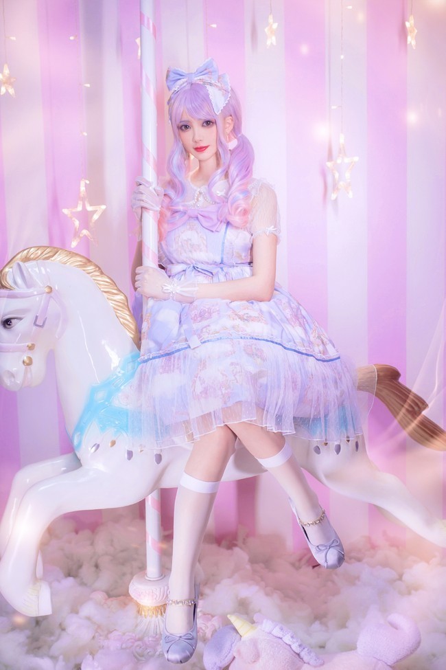 Lolita|Lolita:云阶花园,夏日蜜桃