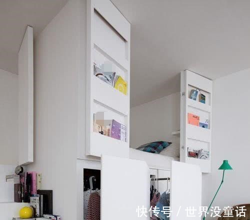 抽拉式|床铺抬高1米,下面装抽拉式衣柜,一地能2用,怎么算自己都赚大了!