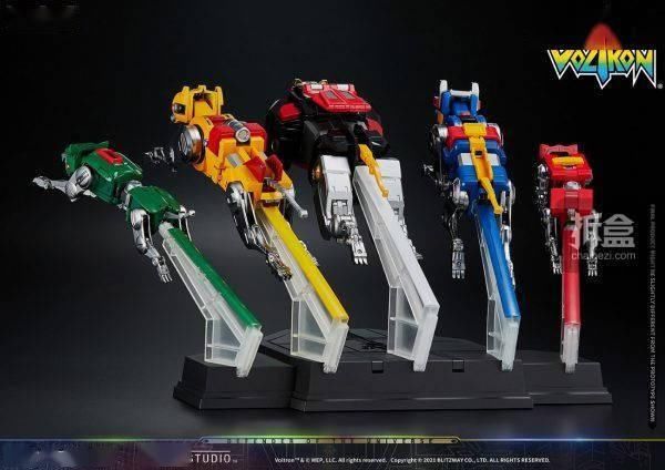 机器人|Blitzway 新品： 百兽王Voltron(战神金刚) -CARBOTIX系列可动手办（38CM高）