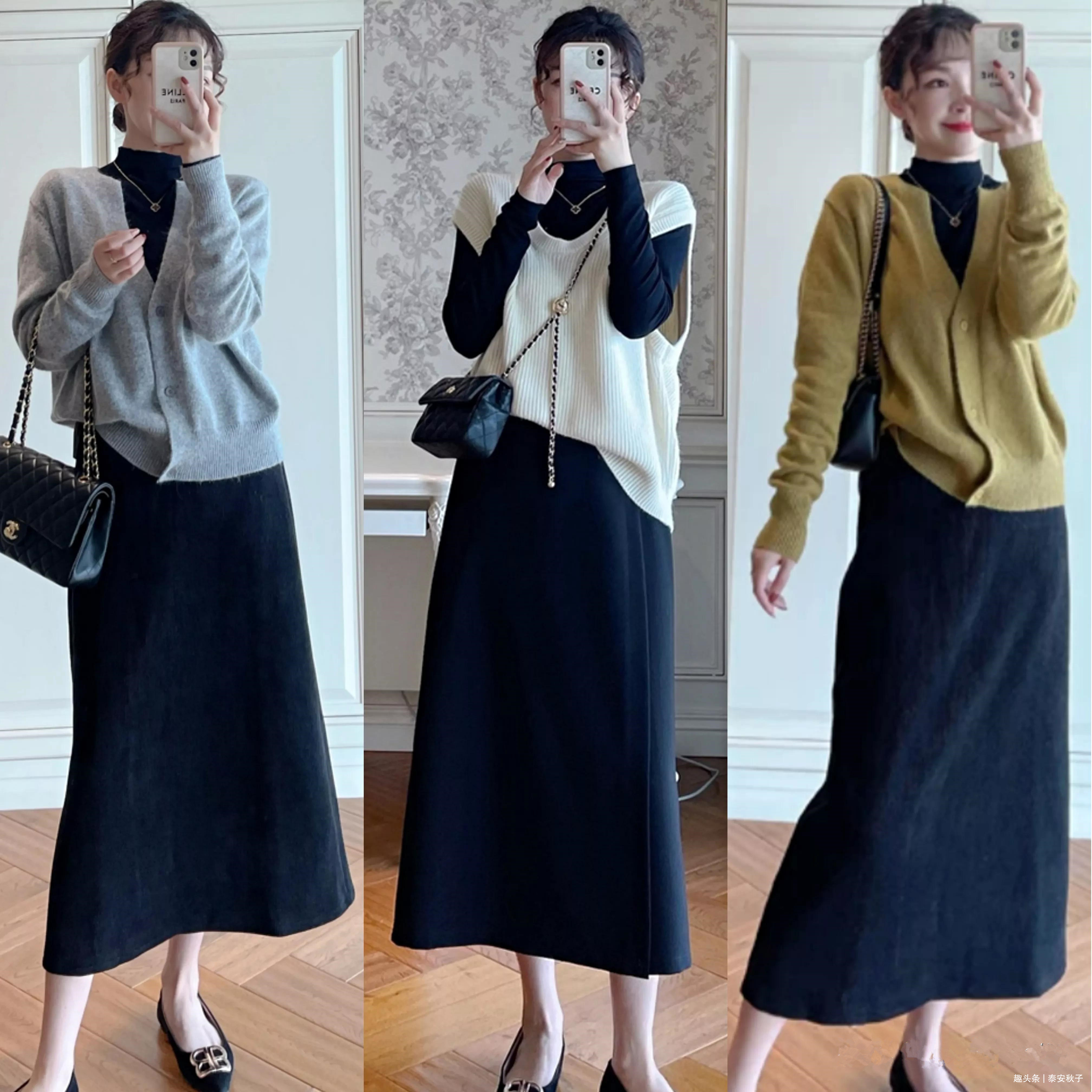 百褶裙 羊毛衫+牛仔裤早已过时!今年流行这种“优雅穿法”又美又高级