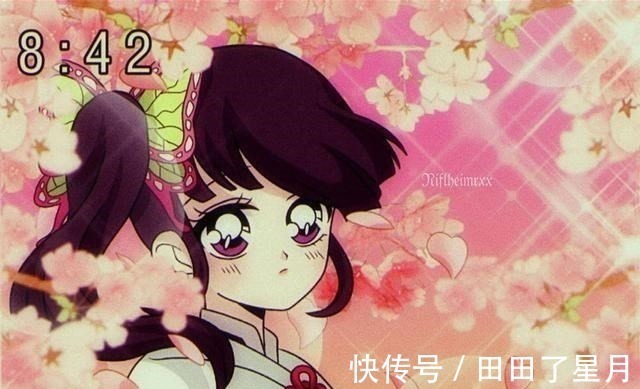 伊黑|《鬼灭之刃》回到90年代，全员变少女漫画脸，蝴蝶忍唯美而温柔