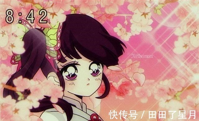 原作|《鬼灭之刃》回到90年代,全员变少女漫画脸,蝴蝶忍唯美而温柔