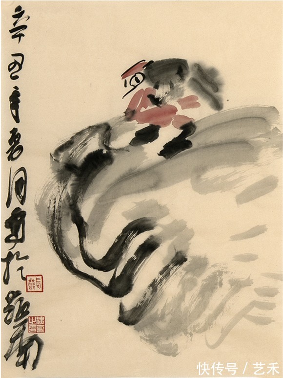 建良兄|书画家邓建良——栩栩如生 白话释义