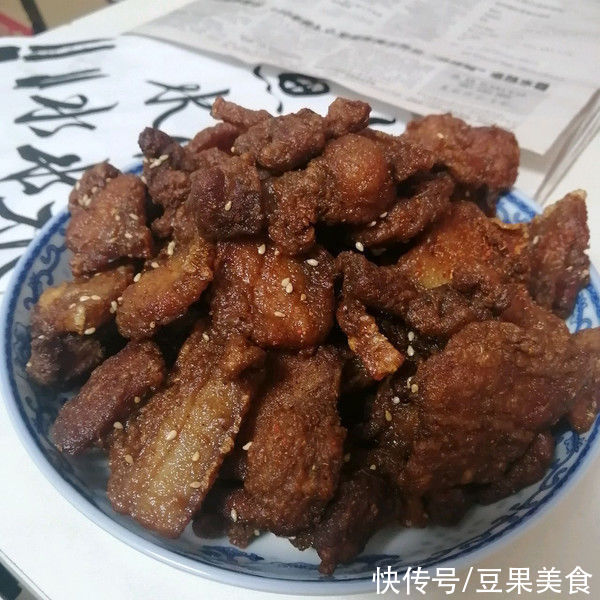 炝炸五花肉|饭店大厨说漏嘴的秘密，炝炸五花肉这样做才好吃