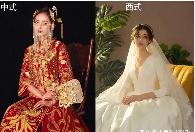 嫁衣|中式嫁衣VS西式婚纱，你最喜欢哪种？明人不说暗话，我都想要