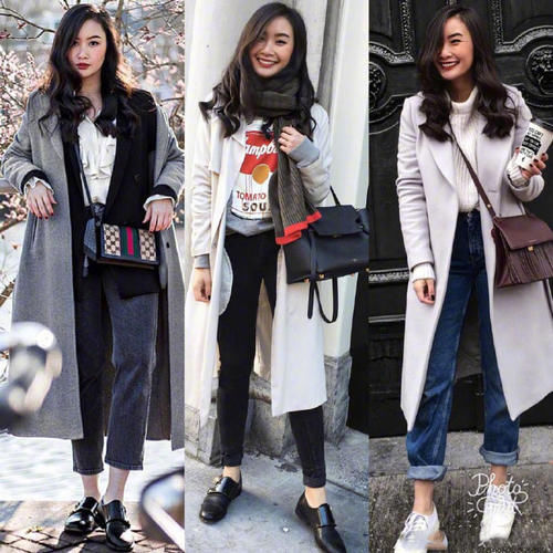 初春大衣如何穿得高级？跟着荷兰时尚博主这么穿，时尚感满分！