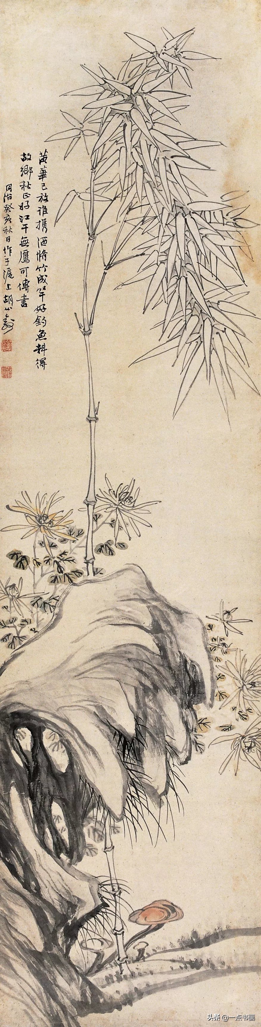 清健!晚清画家 胡公寿:集诸家之妙,山水花卉自成一体