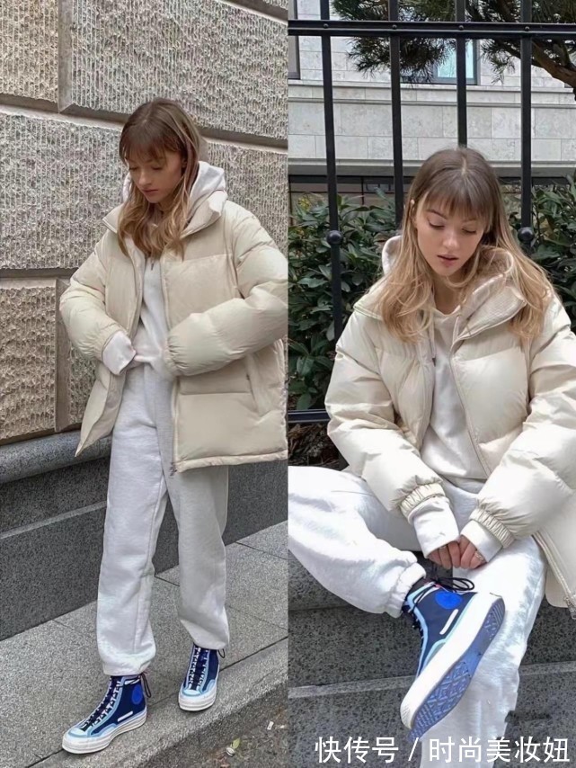 长筒靴 原来“羽绒服”也可以这么洋气,跟时尚博主学穿搭,时髦过新年