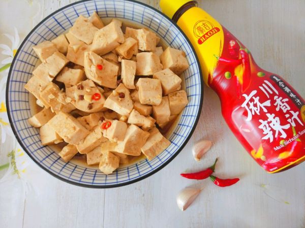 麻辣川香味豆腐