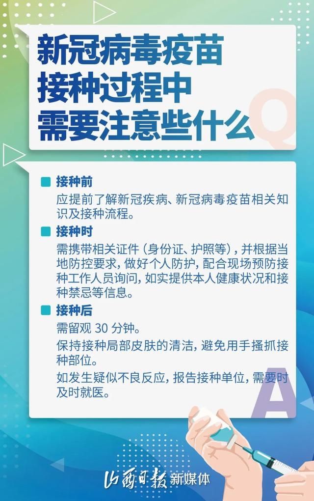 海报丨接种禁忌有哪些？接种过程需要注意什么？新冠疫苗接种新版问答之二