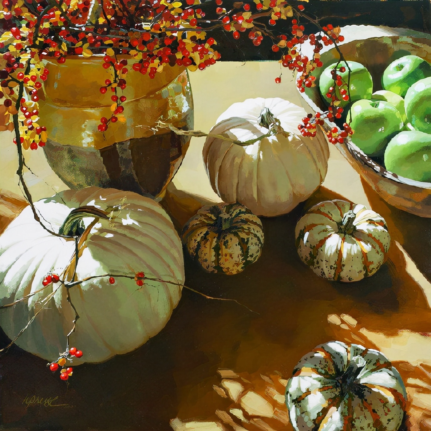 德国@德国女画家Heide E. Presse绘画作品欣赏