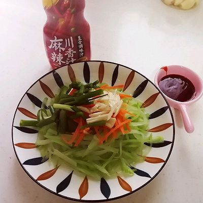 豪吉麻辣川香汁|凉拌佛手瓜