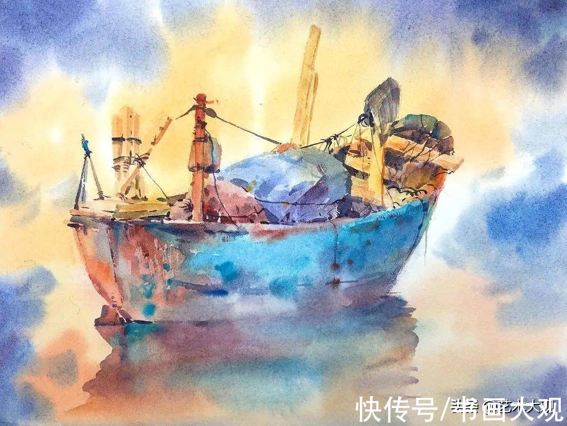 画家！好看的肖像水彩手绘90后网络知名画家张雷雷人物作品专辑