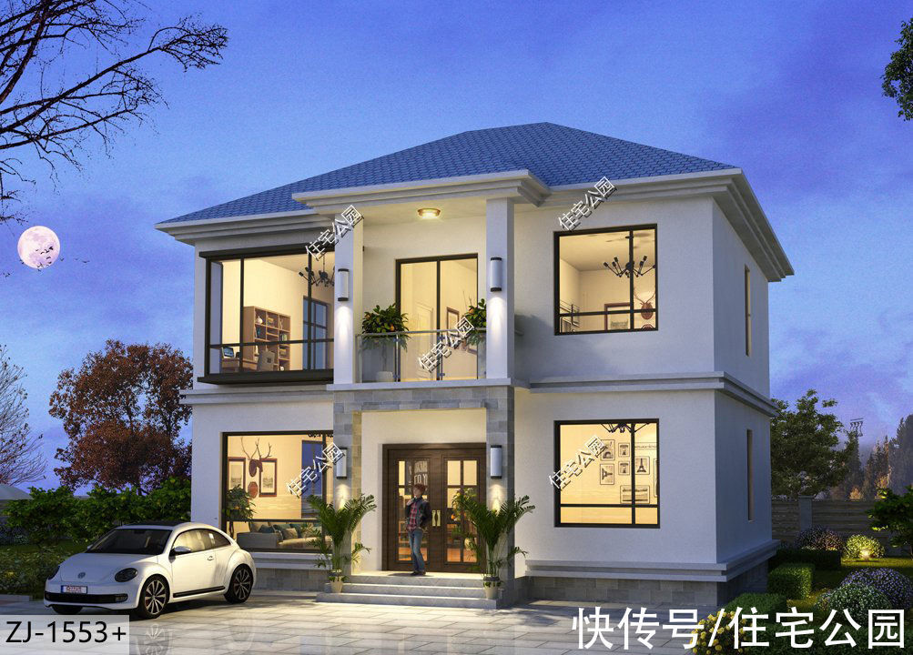 年轻人|农村盖房就选这10套吧,颜值高造价低,这才是年轻人喜欢的房子