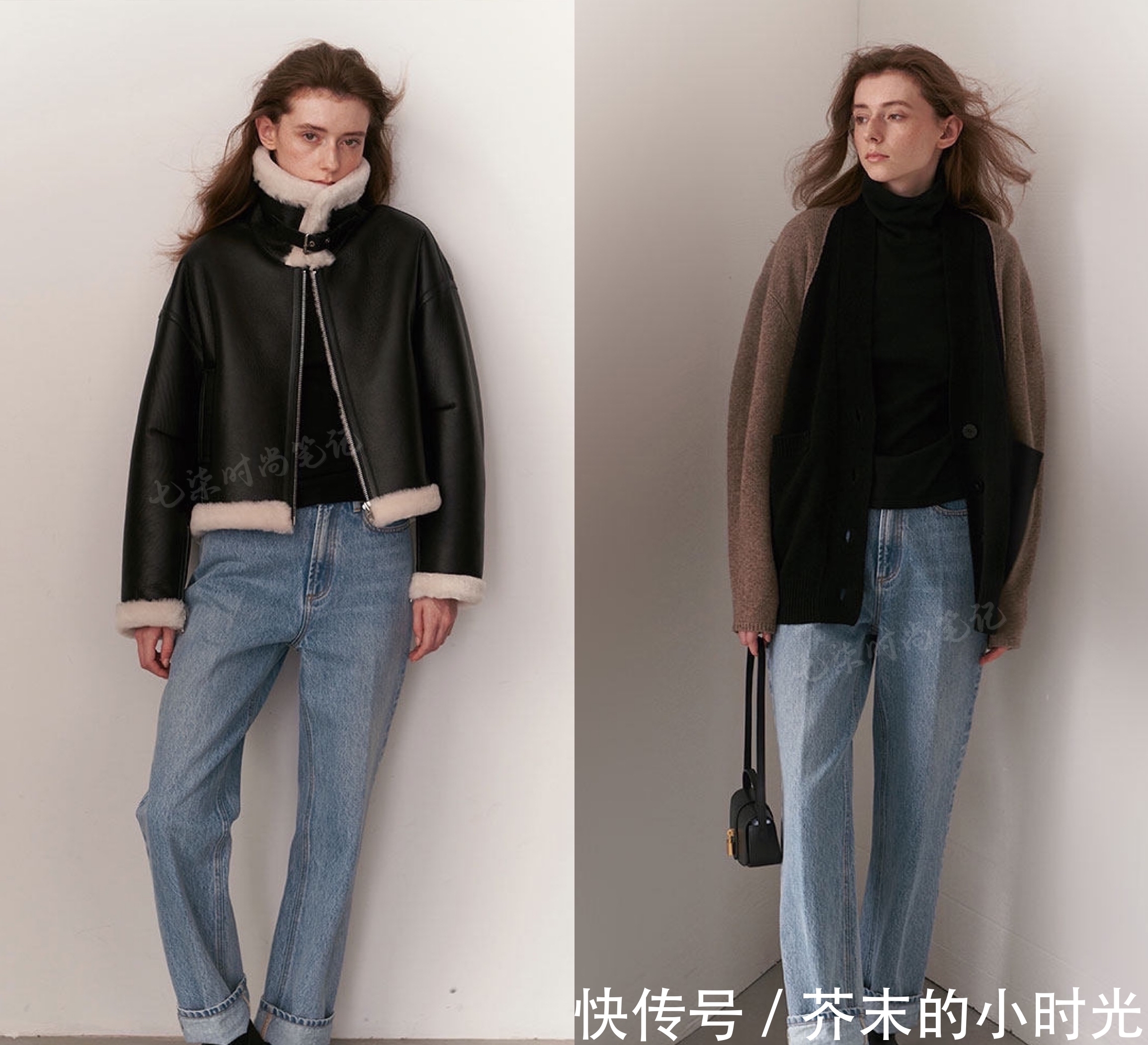 极简风 冬末初春,极简风穿搭示范,简约高级又耐看