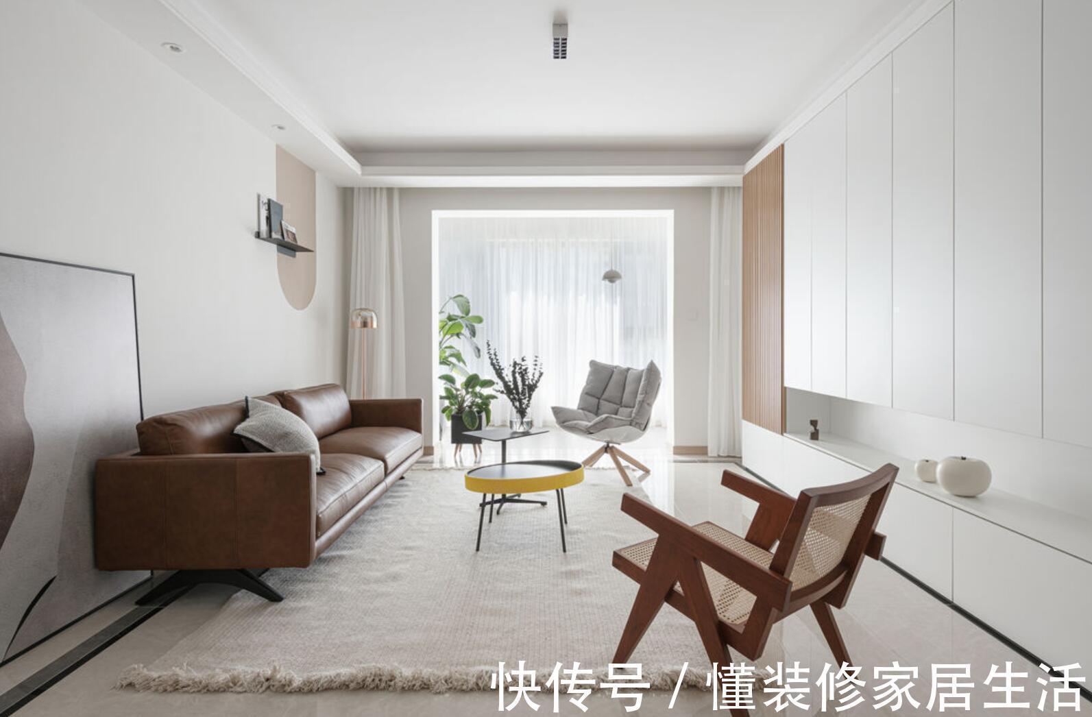 餐厅|日子过久了，才知道简单装修最舒适，看她家，既清新又治愈