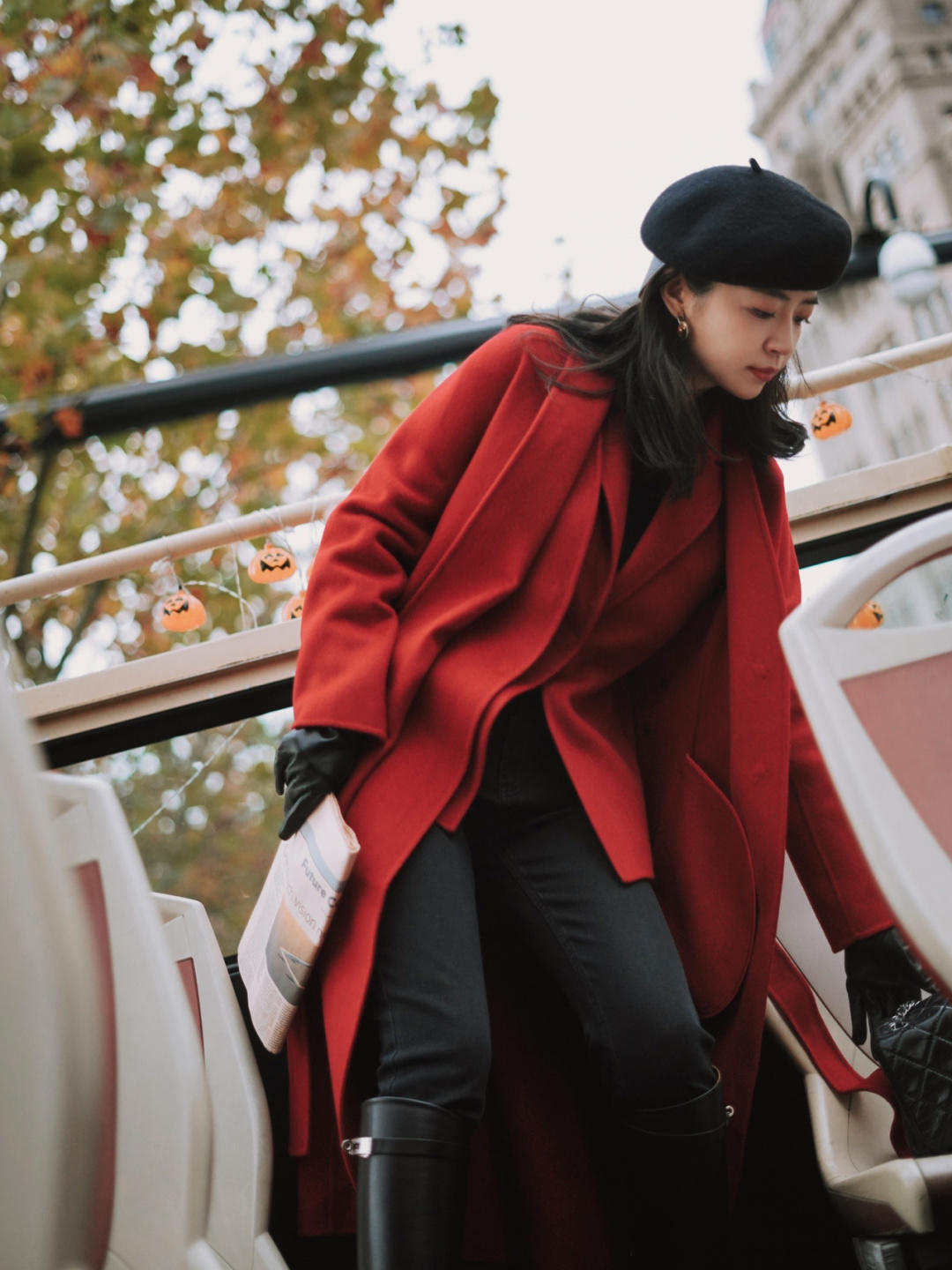 大衣|想保暖就试试“羊毛大衣”,瞧素人博主的穿搭,优雅时尚又显贵