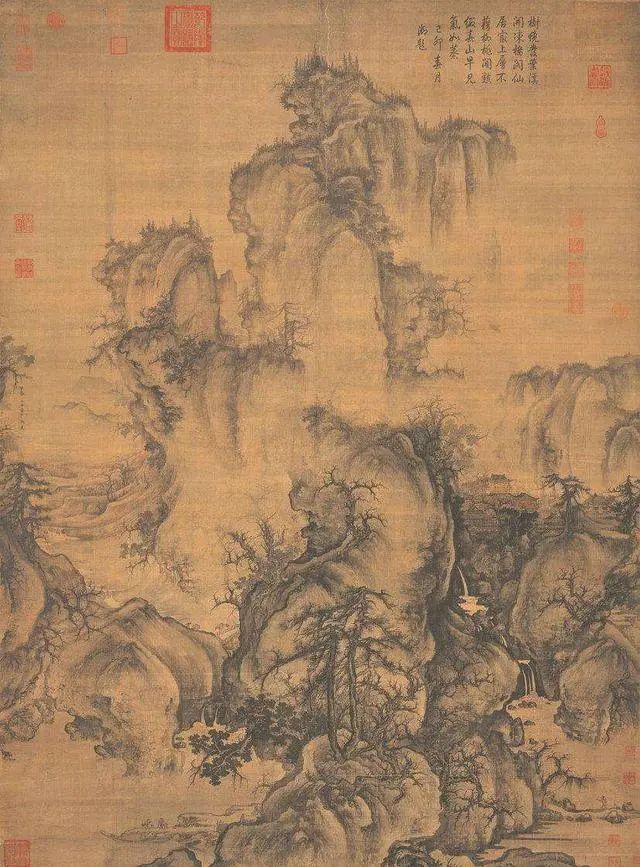 江山秋色图|神游于山水林泉之间——当宋朝遇上山水画