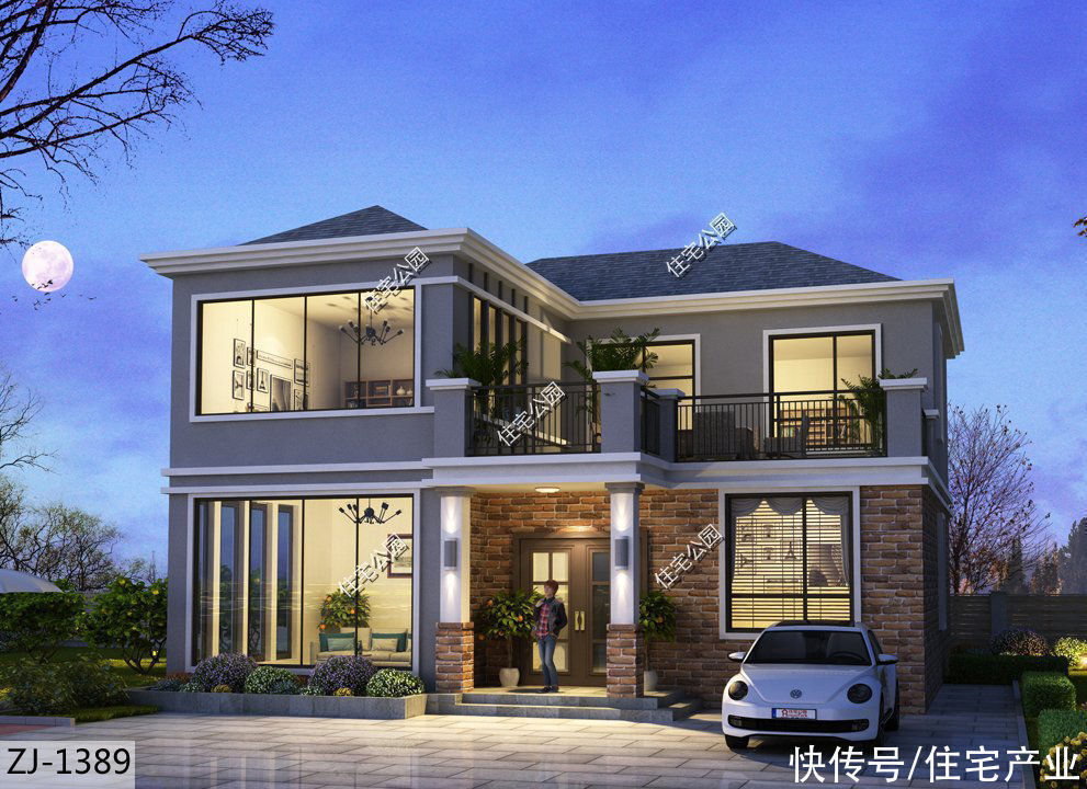 占地尺寸|10套农村别墅,第5、6套建的人最多,第9套造价仅18万?