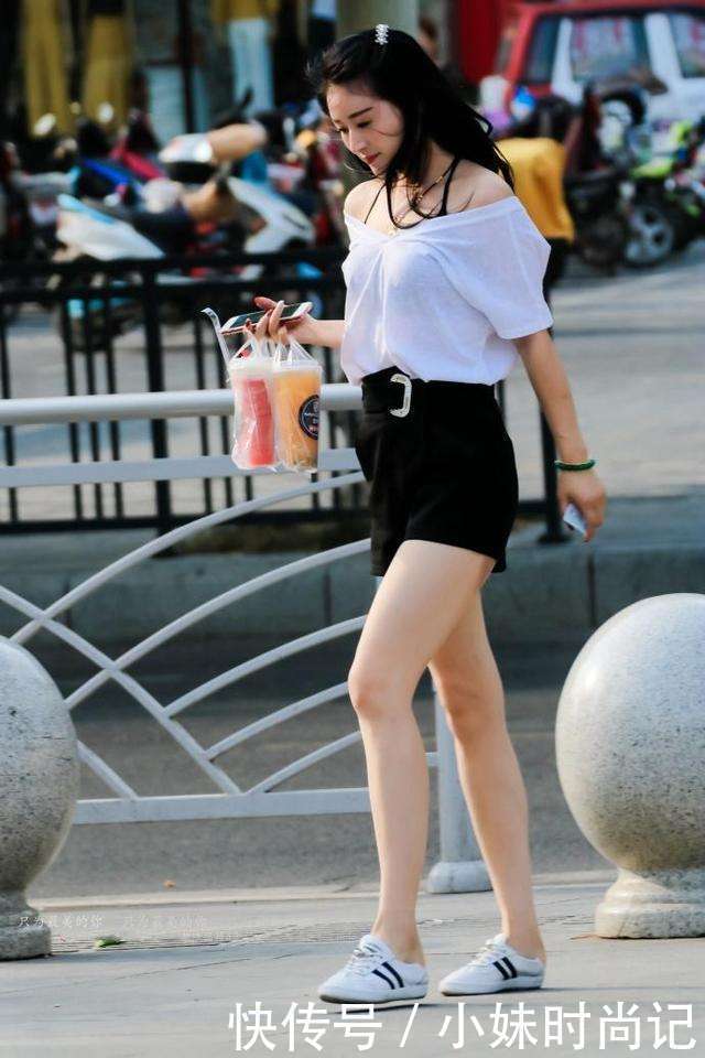 春天|街拍美女青春靓丽的身影是这个春天最美的风景