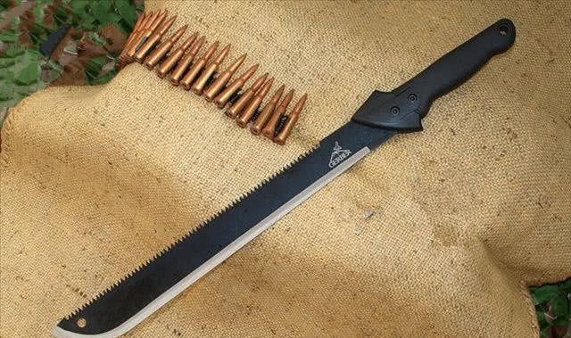 战术折刀冷钢 cold steel black sable san 黑貂珍藏版m9大型弹刺-军