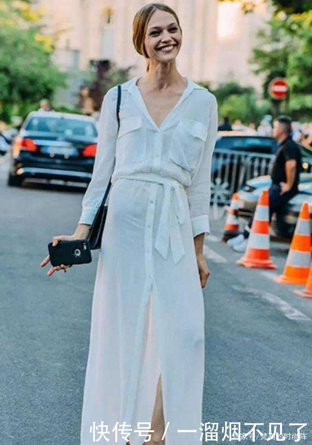 刚入秋别穿太厚，准备一件优雅长裙就足够，一旦穿上就再也离不开