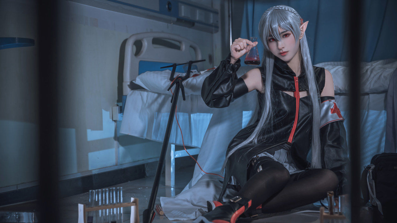 明日|明日方舟 华法琳cosplay