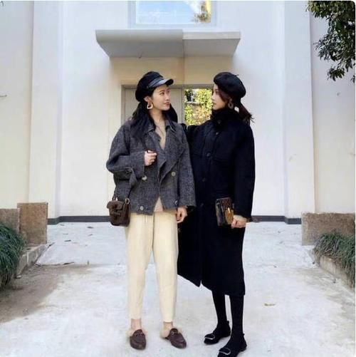 闺蜜冬季出行穿搭，教你这3种回头率超高的搭配方式，时髦又优雅