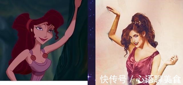真实版|迪士尼公主动画 VS 现实,爱莎气质脱俗!乐佩真的爱了!