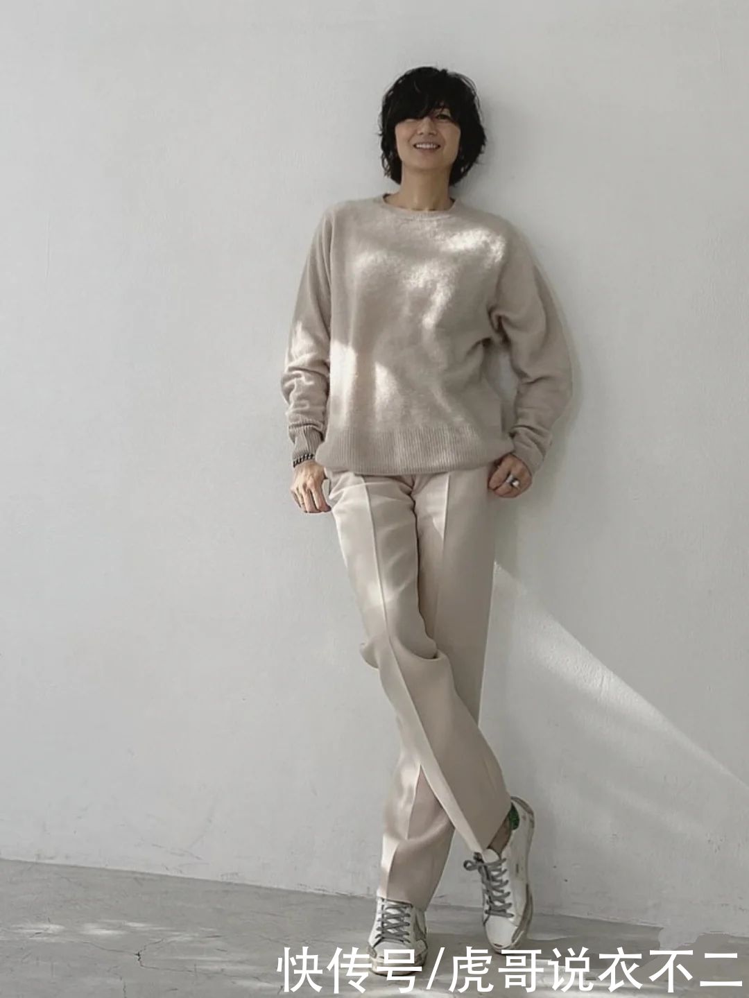 靠穿搭成赢家，51岁日本“大妈”的变美秘诀，照搬减龄又优雅