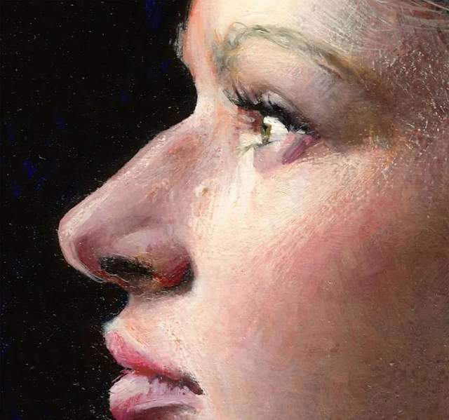 油画&他的油画,既有潇洒带劲的笔触,又有性感细腻温和的柔美