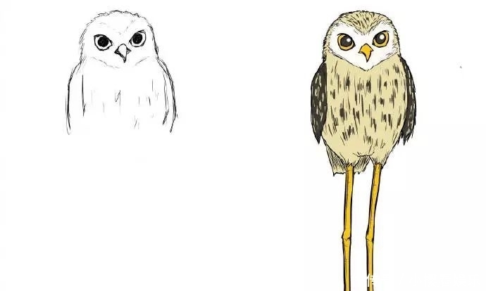 画画|画到一半突然放弃系列,好一个画画鬼才!