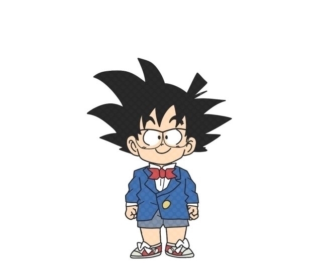 悟空|悟空COS动漫角色,承太郎和柯南都很显眼,最后一个是佟湘玉?