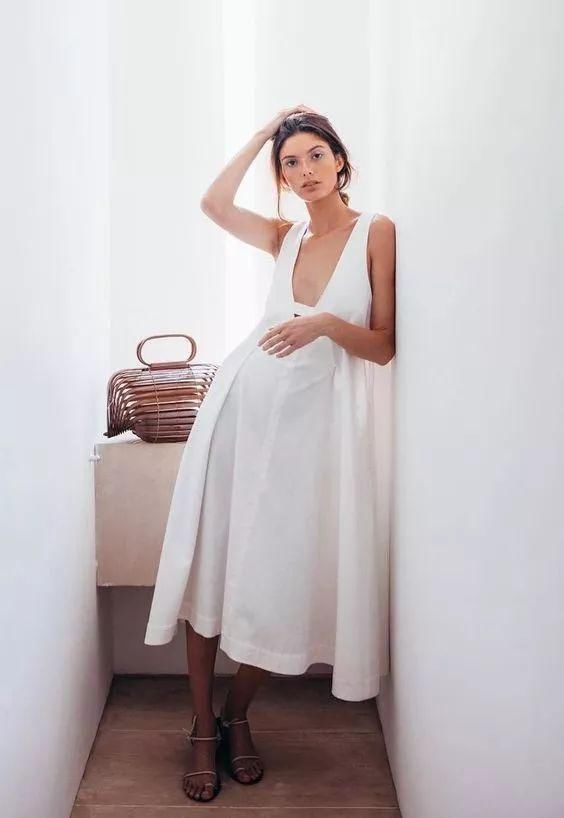 春夏白色系穿搭高级又好看,让你清凉一夏