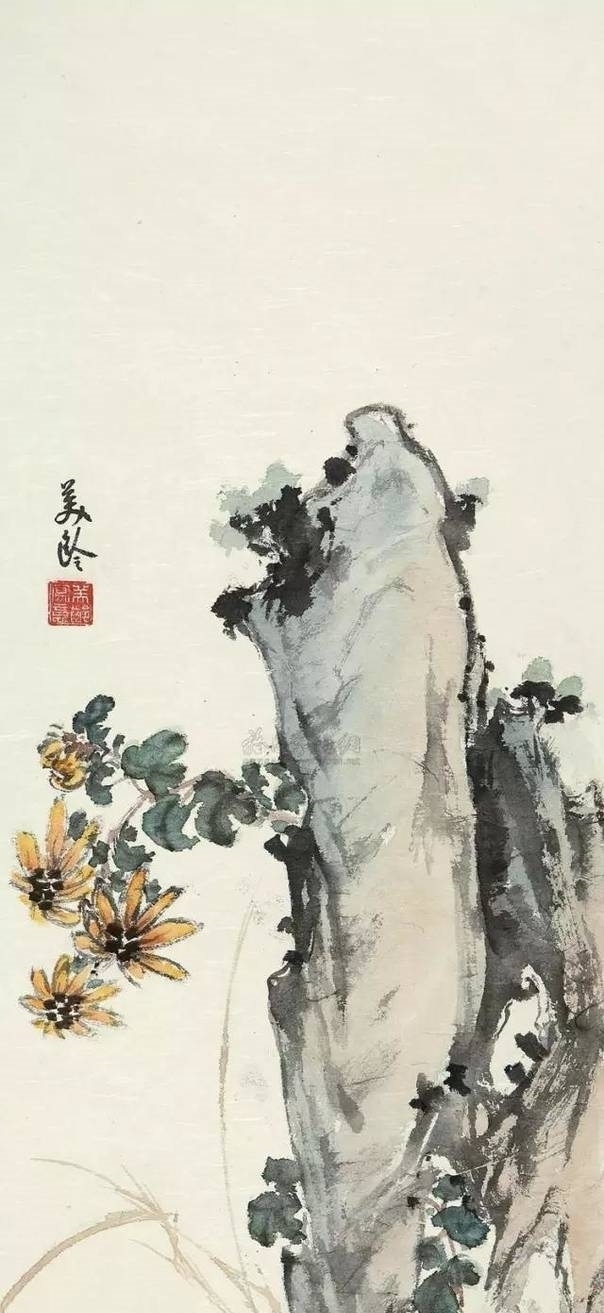 画作|宋美龄的画作如此强大,有多少人见过不愧为民国第一才女啊