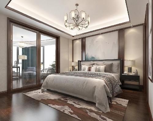 山水画|181平米三房两厅，把中式装修做到如此精致，老少都爱上了中式风