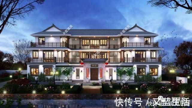 占地面积|你想要的我都有精选5套中式别墅合集，哪套都称心如意