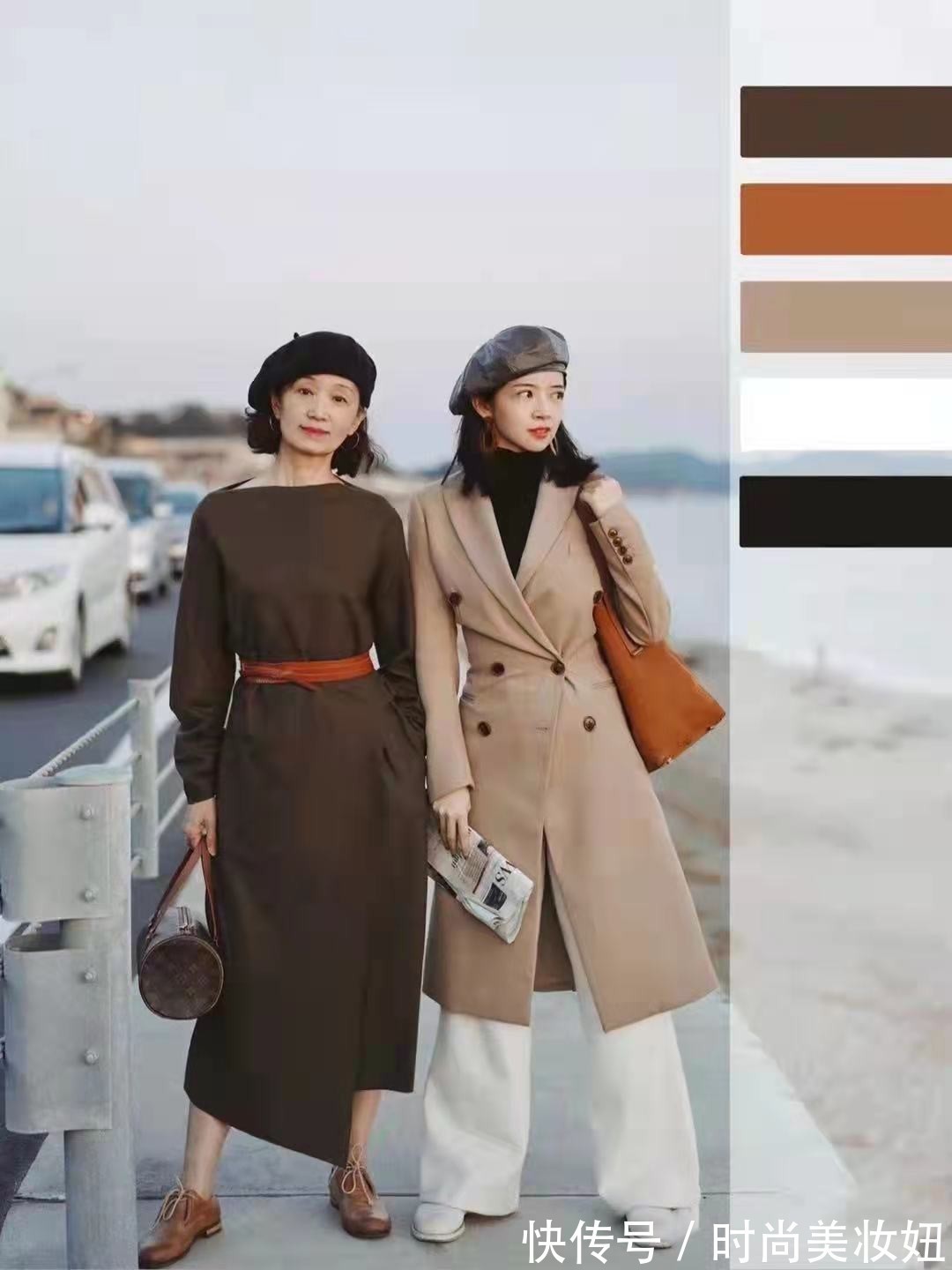 时髦|年过50岁的女人,学万能穿搭公式基础色+中性色,高级时髦