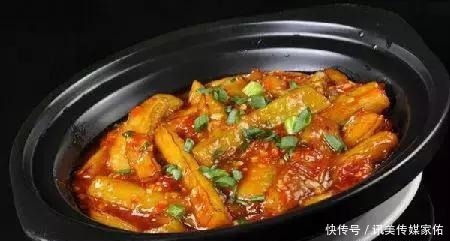 美食精选：香辣鱿鱼须，鱼香茄子，糖醋豆腐，猪油渣烧白菜的做法