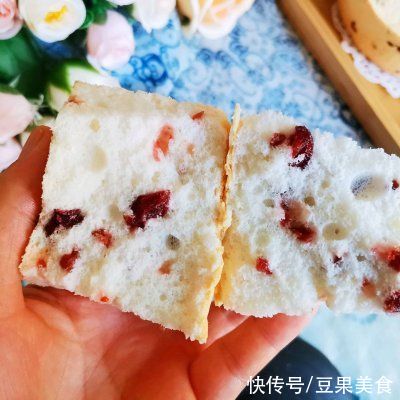 蛋白霜|自从学会#蛋趣体验#蔓越莓天使蛋糕，家里就我掌勺了