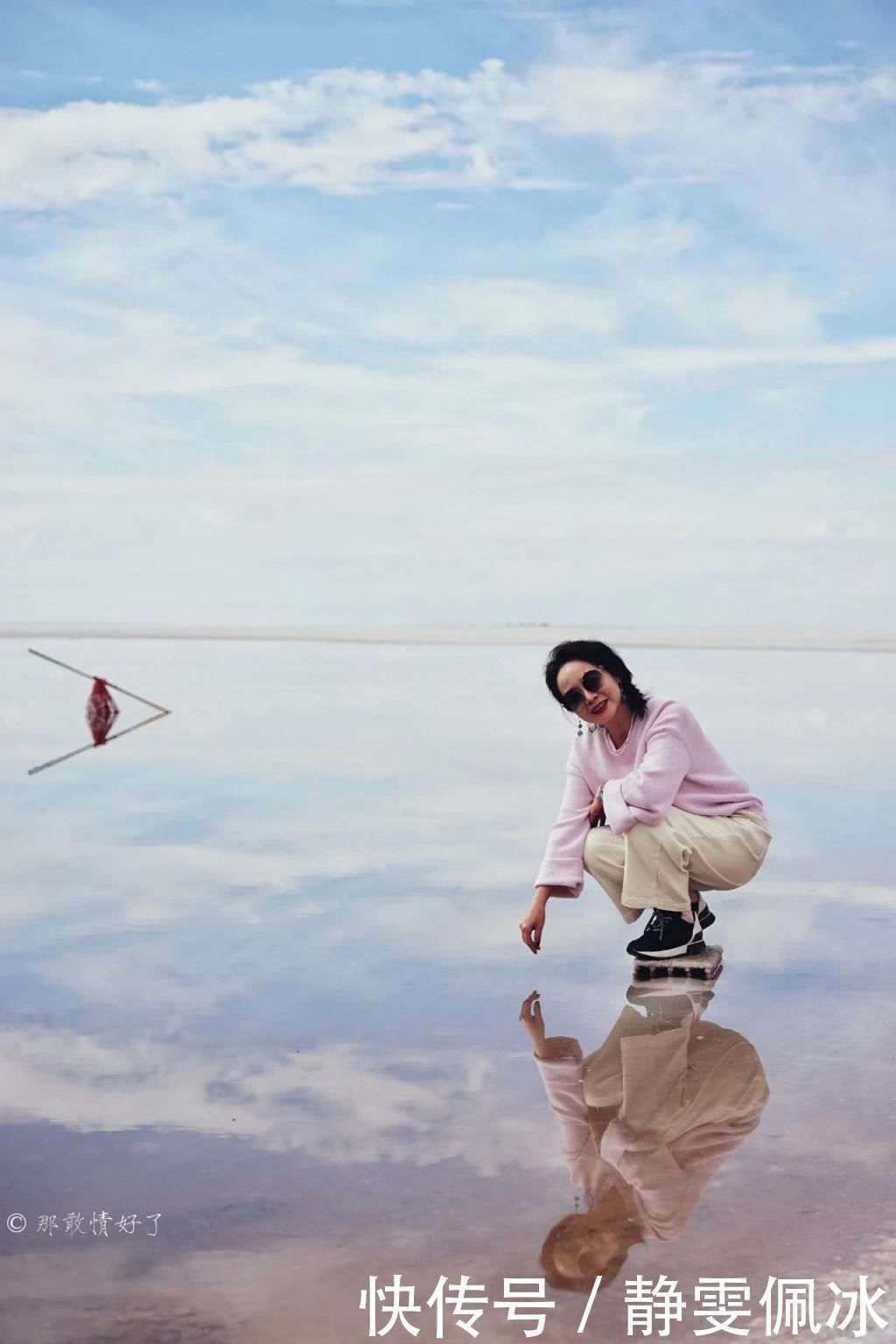 非洲也有天空之镜撒哈拉沙漠旁依傍着世界第一大沙漠盐湖